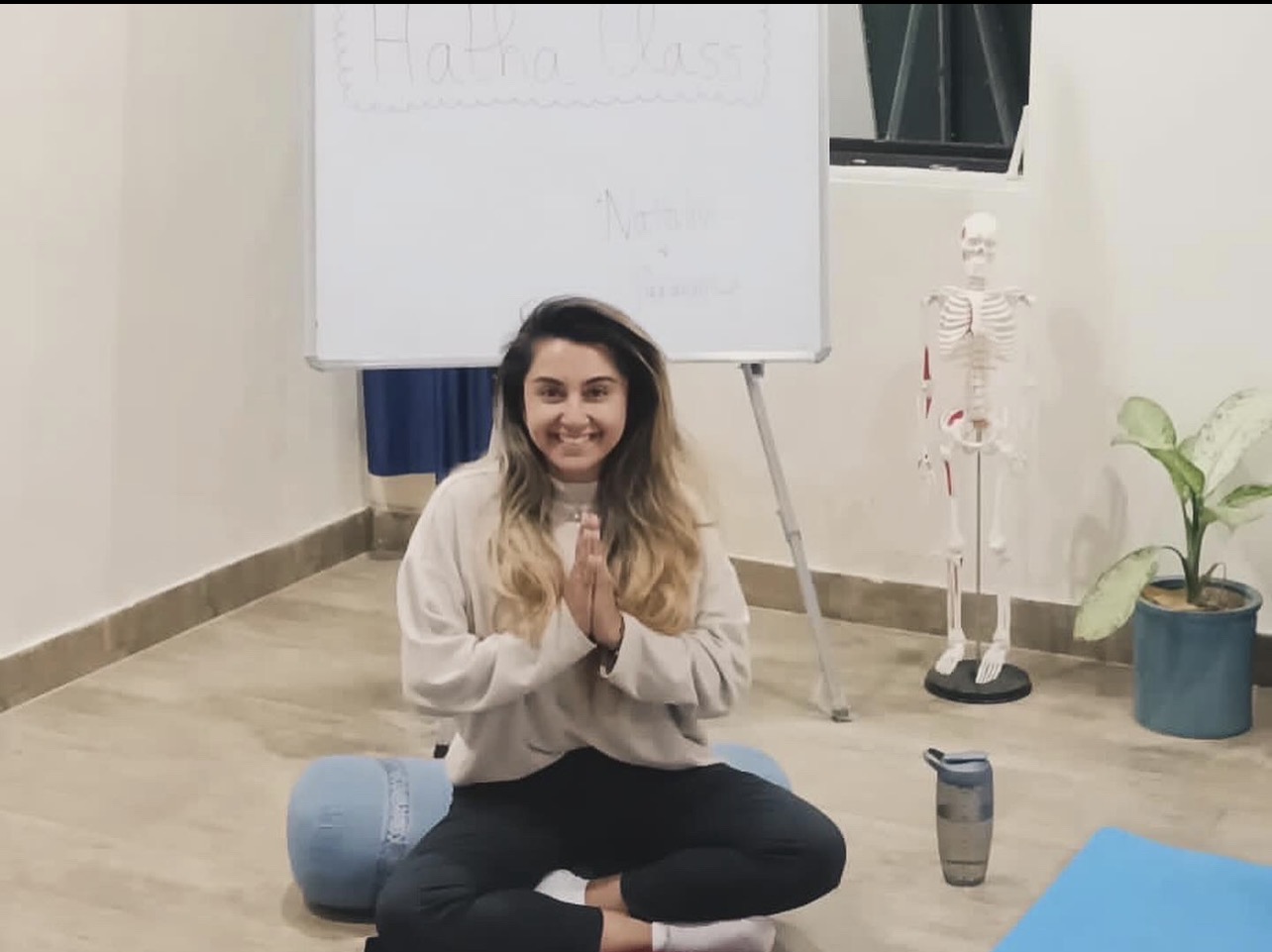 Suruchi Joshi during a personal learning and wellbeing session